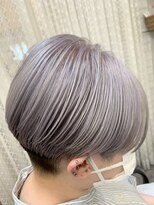 ロマンヤカタ ファース(ROMAN YAKATA fars) 髪質改善 ハンサムショート ハイトーンショート@田代9/4