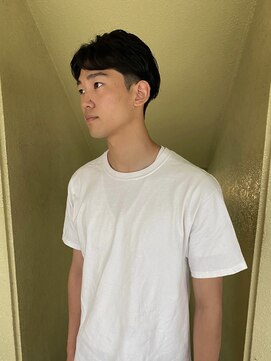 ローレン(LOREN) ベリーショート/ダークアッシュ/ニュアンスパーマ/韓国マッシュ