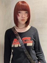 ペレ 梅田(PELE) 黒髪/ボブルフ/ネビージュ/小顔/ワンレン/梅田/髪質改善/前髪