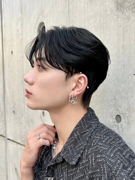 インフィニス 恵比寿(Infinis) 【Infinis】シースルーセンターパート×ダウンパーマ