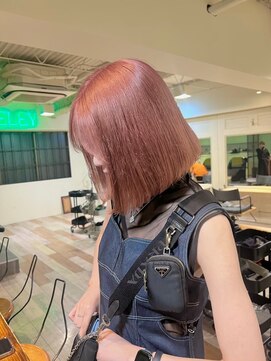 ラべリー 池袋(LOVELEY) ピンクベージュ　ダブルカラー【池袋】