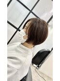 ショート　白髪ぼかし　髪質改善