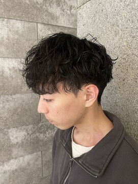 ニアウ 伊勢崎連取店(Niau) メンズマッシュツイストスパイラルパーマメンズパーマ