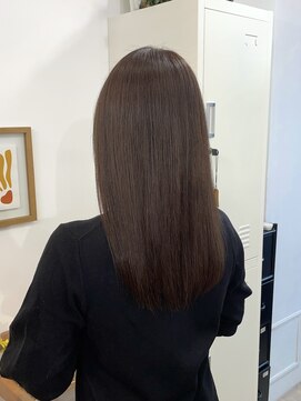 イコ 表参道原宿(ico) グレージュ　イルミナカラー　LAケラチントリートメント