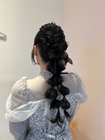 プライベートヘアサロン ハヌル(private hair salon haneul) 結婚式お呼ばれヘアセット