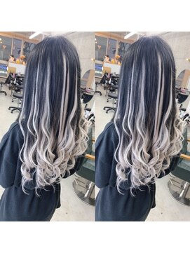 メルシー 福岡天神店(Merci) カラー+エクステ[エクステ/シールエクステ/インナーエクステ]