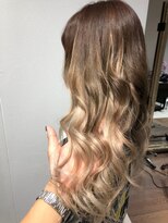 ヘアーサロン アモル(HAIR SALON Amor) ハイライトレイヤーカットエクステイルミナカラー縮毛矯正