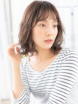 エイトサロン 八潮(8salon)&nbsp;八潮/髪質改善/フェザーバング!ミントアッシュくびれボブパーマk