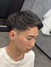 メンズ大学生カット（シェービング無し）　4100円＜メンズ/理容室/国立＞