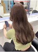 美髪レイヤーカット/顔まわりレイヤー/くびれロングレイヤー