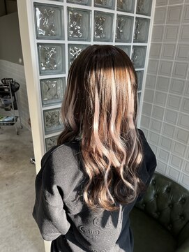 ボアップ 新居浜店(boappu) #プルエクステ#カラー#ブラウン