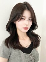 アイティーバイアルバム 下北沢店(IT by ALBUM)&nbsp;くびれヘア韓国ヘアオリーブベージュグレージュ_F20406