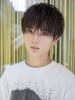 シティ(CITY)&nbsp;小久保styleフェザーパーマフェザーショートグレーエンドカラー