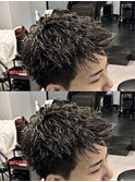 短髪/ジェットモヒカン/スパイキーショート/アップバング