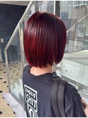 レッドカラーカシスカラーワインレッドボルドーカラー暖色カラー