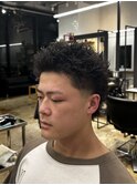 スパイキーマレット【テーパーフェード】
