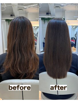 ルスリー 田園調布店(Lsurii) 田園調布髪質改善｜純度100％トリートメント＋カット＋縮毛矯正