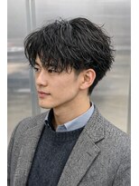 ウィールールピヴォクロス(WE RULE pivot cross)&nbsp;20代30代40代50代/メンズ/パーマ/センターパート