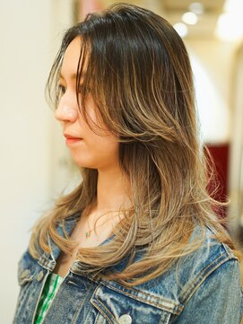 ビュートリアム 鎌倉小町(BEAUTRIUM) レイヤーカット/くびれレイヤー/beautrium鎌倉小町 大冨ハナ