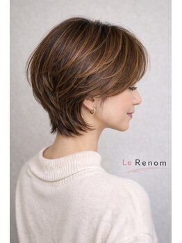 ルノン イオンモール佐久平店の写真/大人女性の魅力を引き出すハイライト！年齢髪に自信をもたらすヘアケア体験☆【髪質改善/ハイライト】