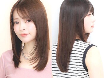 クロエ 三軒茶屋(Cloe)の写真/【縮毛矯正+カット￥9000】しっかり矯正から柔らかく伸ばしたい方、ナチュラルストレートまですべてOK！