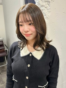 アルコイリスバイドールヘアー(ARCOIRIS by Dollhair) オリーブベージュアッシュグレージュ韓国ヘア髪質改善ストレート