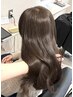 【人気No.3】カラー+髪質診断付きカスタムトリートメント ¥9,900