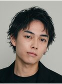 天神ルーズショートアクティブショートシャドウパーマ福岡メンズ