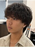 シャドウパーマ/波巻きシャドウ/メンズパーマ/千葉駅/関祐翔