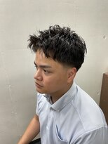 ヘアサロンナンバーワンクラブ上和田本店 テーパーフェード×スパイキーショート