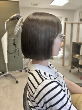 ヘアーブランド ジン フィール(HAIR BRAND Jin feel) 【赤味気になる人必見】透明感たっぷりオリーブベージュ