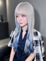 ネクサス 心斎橋(Nexus) デザインカラー/ツートンカラー/ハッシュカット/グレージュ
