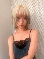 アンフィグ 吉祥寺(anfig)&nbsp;ハイトーンのショートウルフ