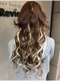 カラー・カット・エクステ50束インメッシュ