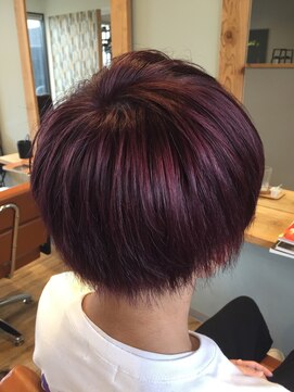 アンプヘア(amphair) ヴァイオレットパープル