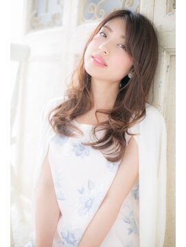 モッズ ヘア 福岡姪浜店(mod's hair) *mod's姪浜*…うざバングでフェミニンロングc