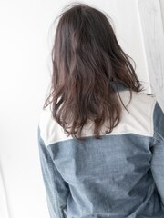 濡れ感セクシー☆女っぽ無造作セミロング