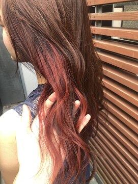 ビヨンドイー(beyond E) インナーカラーアプリコット