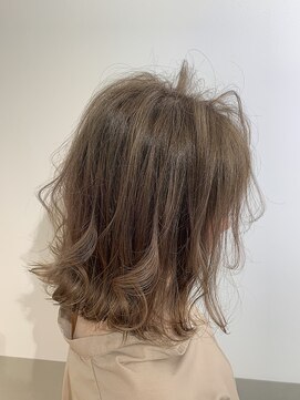 オーク あざみ野(OAK) シースルーボブ　グレージュ♪【OAKあざみ野】