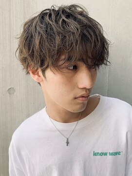 フィフス(fifth) ◇スパイラルパーマ　メンズマッシュ　刈り上げ◇