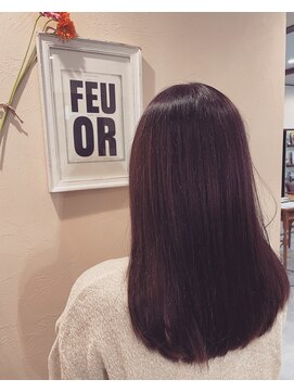 ウーヴリール 総社店(ouvrir) ピンクブラウン×アッシュピンク