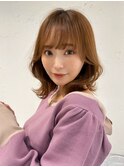 大人可愛いくびれヘア/ショコラベージュ/愛されヘア/韓国ヘア