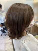 ウイバイファースト(u'i by first) 《外ハネ+ぷつぷつレイヤー》で　ふんわり可愛いオトナ女子♪