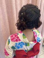 ヘアメイク マリア 福岡天神西通り(hair make MARIA)&nbsp;ツインお団子