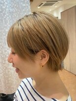 アズールサン 草加西口店(azule-sun)&nbsp;20代大人ショートボブ、マニッシュボブハイトーン[草加/草加駅]