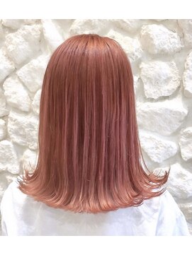 モアナ バイ ヘッドライト 二俣川店(Moana by HEADLIGHT) Moana#ケアブリーチ#ピンク#20代30代40代