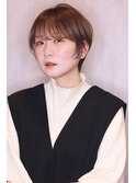 【1ミリにこだわるカット】/耳掛け抜け感ショート