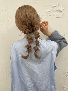 プフ 伏見(puf) ツインテールアレンジ【伏見/丸の内/栄/髪質改善】