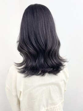 シアー(sheer) 《sheer/大黒》#アイスバイオレット#ダブルカラー