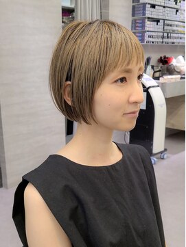 クルー(Creww KYOTO) パツっとシンプルミニボブ